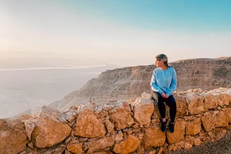 Sunrise Over Masada: Southern Wonders Tour